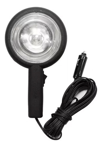 Farol De Auto Socorro Caça Pesca Com Garra 12v 125mm