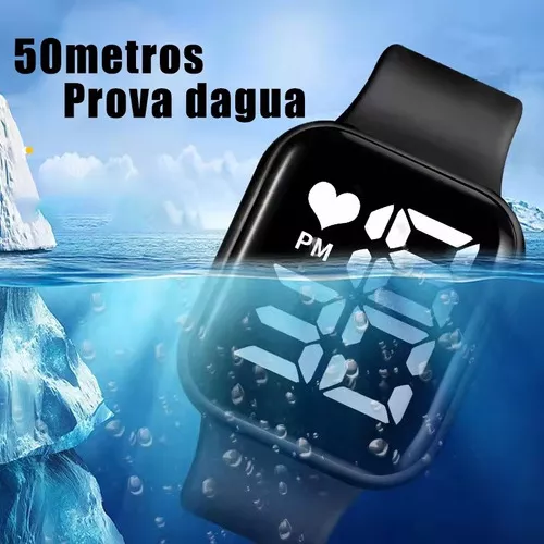 Reloj de pulsera Pancadão Eletrônicos Relógio Digital Led, relogio