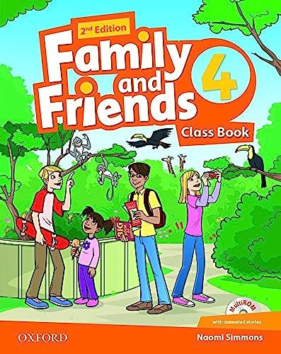 Libro Family And Friends 4 Class Book With Multirom 2nd Edit