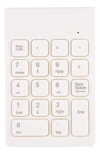 Pocreation Mini Teclado Numerico Inalambrico Accesorio Para