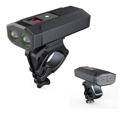 Linterna Bicicleta Usb 1500 Lm Recargable Original obsequio