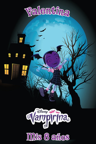 Vampirina Photocall Imprimible Corpóreo Cartel Foto 3 Opcion