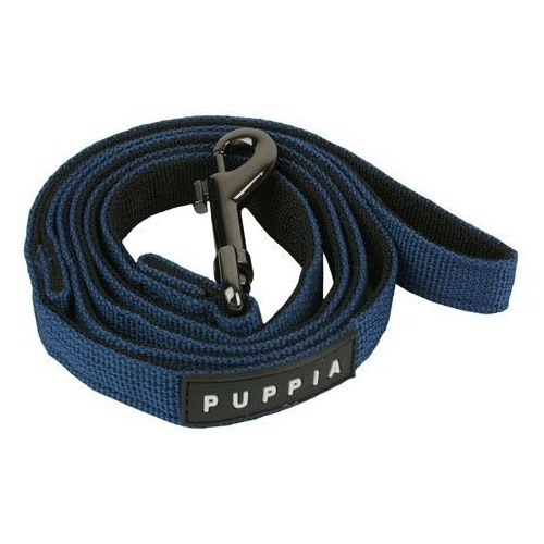 Puppia Correa Two-tone Lead Azul Doble, Fuerte Y Firme