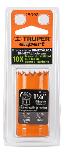 Sierra Copa Bimetal 1 1/4  (32mm) Truper