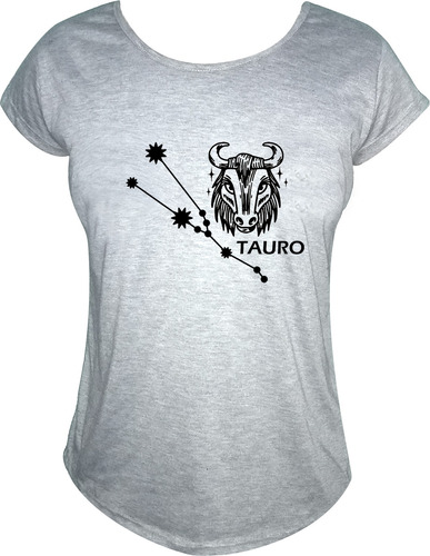 Remera Sublimada Mujer Signo Tauro Constelación 