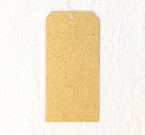 500 Tags Kraft 5x9.5cm Etiqueta Colgante Papel Madera Manila