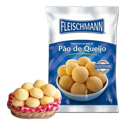Mistura Para Pão De Queijo - Fleischmann 1kg