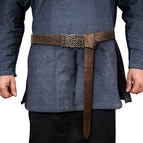 Cinturón Vikingo Para Hombre Cinturón De Disfraz Renacimie