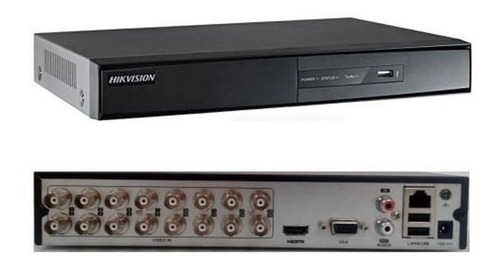 Dvr De 16 Canales Turbo Hd Hibrido Hikvision 7216hghi-f1
