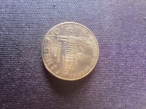 Moneda De Un Centavo De Dolar De 2009 Con Error De Coleccion