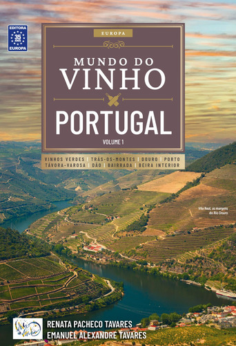 Mundo do Vinho - Portugal (Coleção - 2 livros), de Editora Europa. Editorial Editora Europa, capa mole em português, 2022