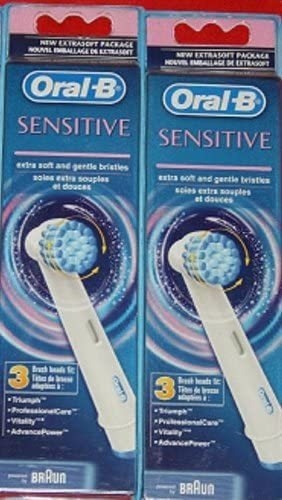 Oral B Sensitive - Recambios Para Cepillos De Dientes, Antig