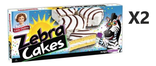 Zebra Cake Little Debbie 10pzs Pastelitos Importados