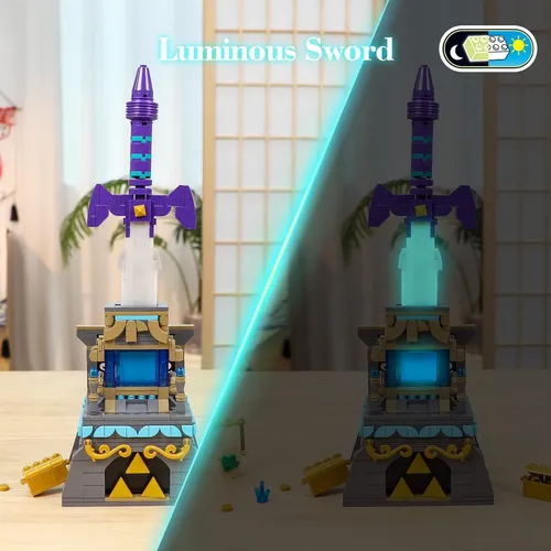 Botw The Master Sword Juego De Bloques De Construcción Con Y