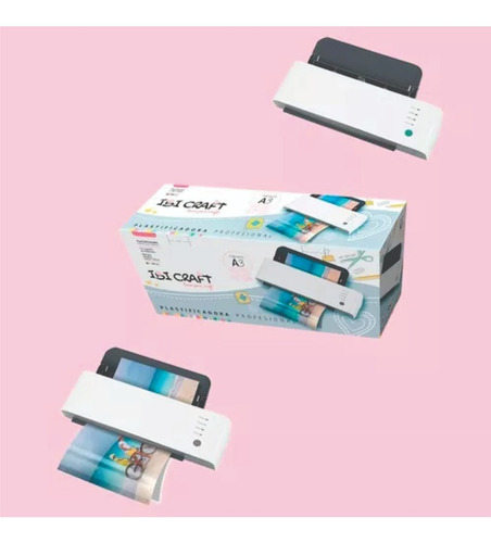 Plastificadora Ibi Craft A3 Frío Y Calor Para Documentos