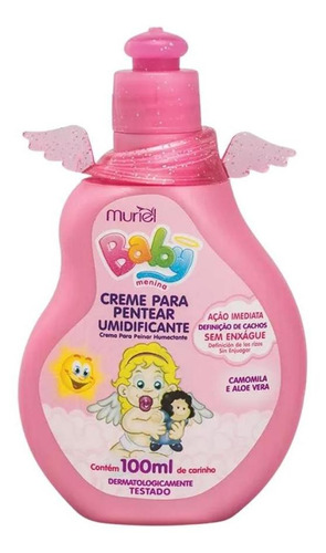 Creme Pentear Umificante Camomila Bebê Baby Muriel 100ml