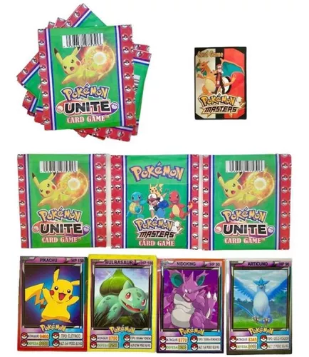 cartas pokemon, lote cartas pokemon, 50 cartinhas pokemon, tcg pokémon -  Personal Game Toys