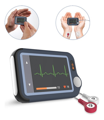 Wellue Checkme Imonitor De Ecg Ekg Con Pantalla Táctil