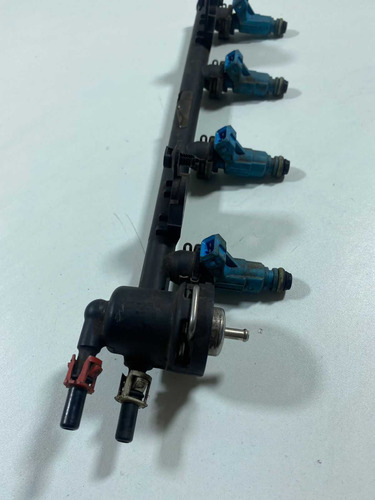 Flauta C/bico Injetor Fiesta 1.0 Gasolina 2001 2012 Original (Usado)