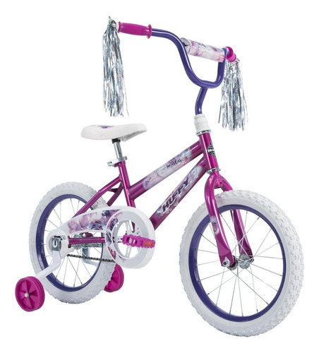 Bicicleta Infantil Huffy Sea Star Rodado 16 Color Morado Color Violeta Tamaño Del Cuadro S