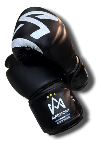 Guantes Boxeo Amateur De Pvc Con Abrojo 