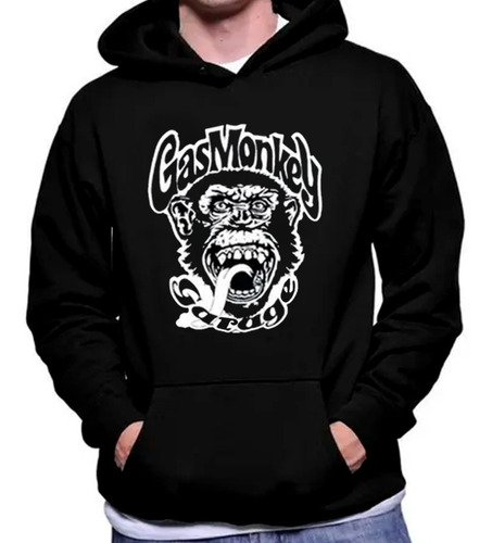 Poleron Estampado Con Diseño Gas Monkey