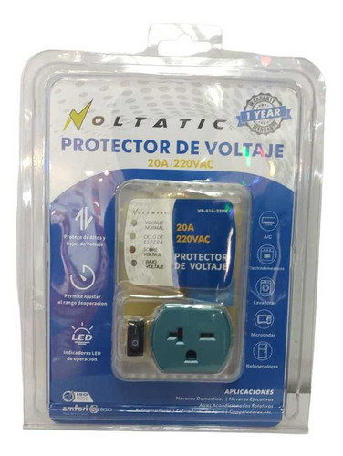 Protector Voltaje 220v Aire Y Equipos 220v Somos Tienda Físi