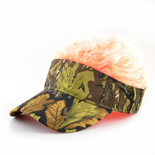 Gorra De Béisbol De Pelo Falso Para Hombre, Visera Exterior