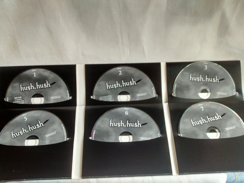 Imagen 3 de 4 de Audio Libro Hush Hush Becca Fitzpatrick 8 Cds En Ingles