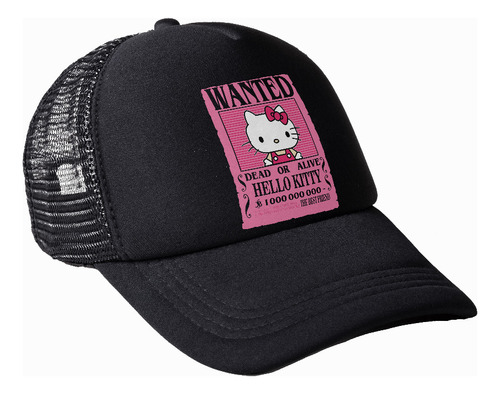 Gorra Wanted Hello Kitty Dead Or Alive