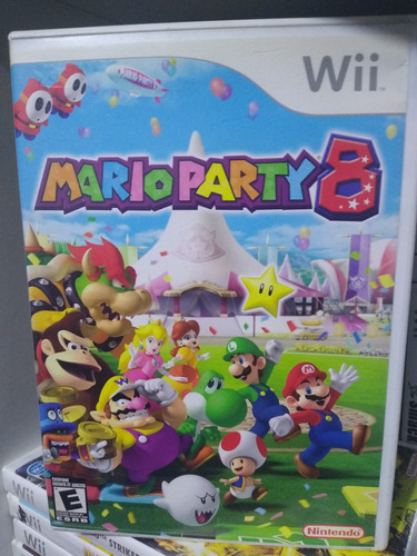 Juego Para Nintendo Wii Mario Party 8, Luigi Toad Wiiu Wii U