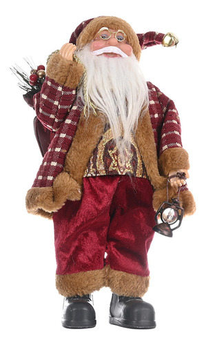 Delux Papá Noel Papá Noel De Pie Lampara De Aceite