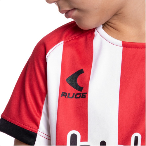 Imagen 4 de 6 de Camiseta Estudiantes De La Plata 2022 Ruge Infantil Titular