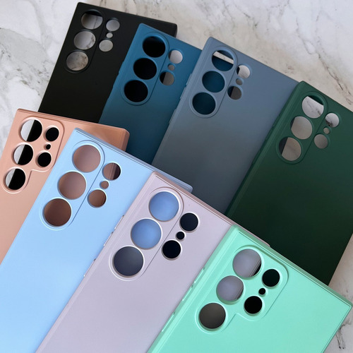 Funda Silicona Cubre Cámara Para Samsung S25/ S25plus/ Ultra Púrpura S25 Ultra