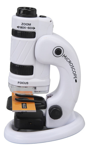 - Kit De Ciências Para Crianças Para Microscópio De Bolso,