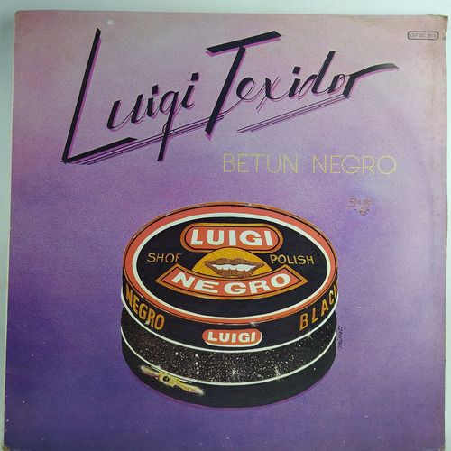 Lp Luigi Texidor  Betun Negro Edic Venezuela 1981