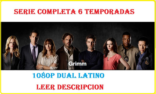 Grimm Serie Completa Digital (leer Descripción)