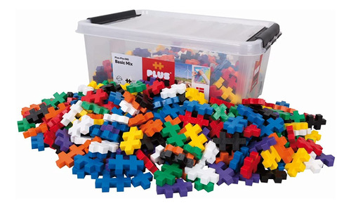 Plus Plus Big - Open Play Set - 400 Piece In Storage Tub- Ba