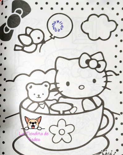 10 Libro Para Colorear Kitty + 10 Cajitas Crayones (8) :)