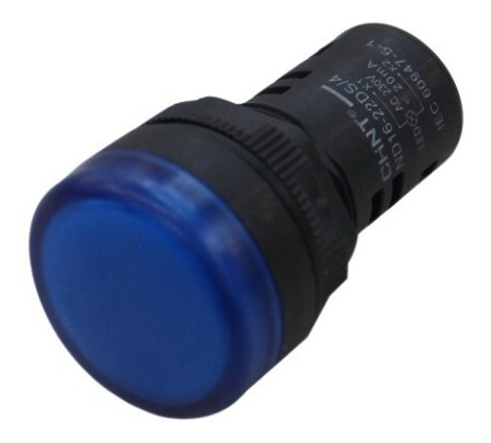 Piloto Led Color Azul Ø22mm 220vac Chint