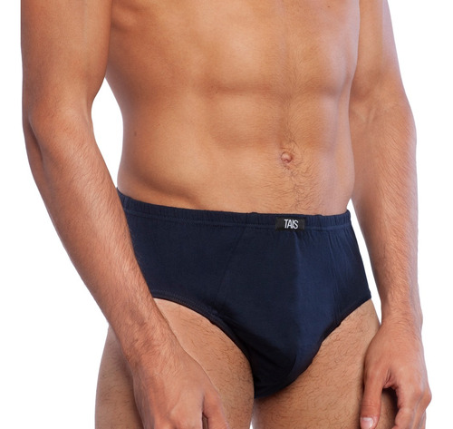 Bi-pack Slip Clásico Algodón Azul