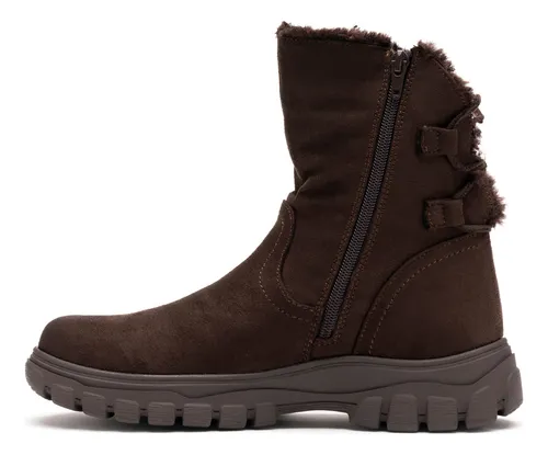 Bota Mujer Café Aventura Thunder Blue