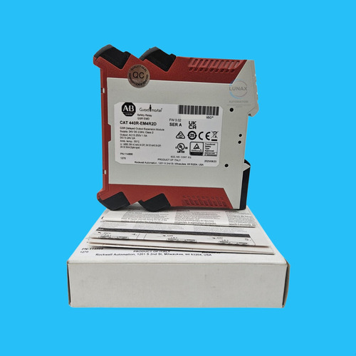 Allen Bradley 440r-em4r2d Rele De Seguridad Original