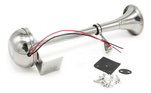 Bocina Neumática De Trompeta Única De 24 V, 125 Db, Para Bar