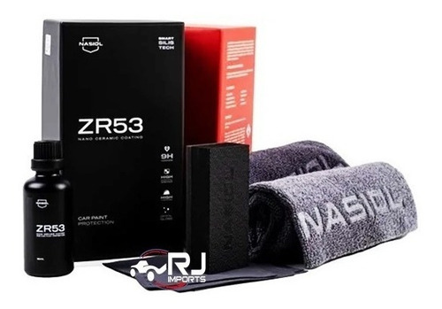 Nasiol Zr53 - Proteção De Pintura 9h - Vitrificador 50ml