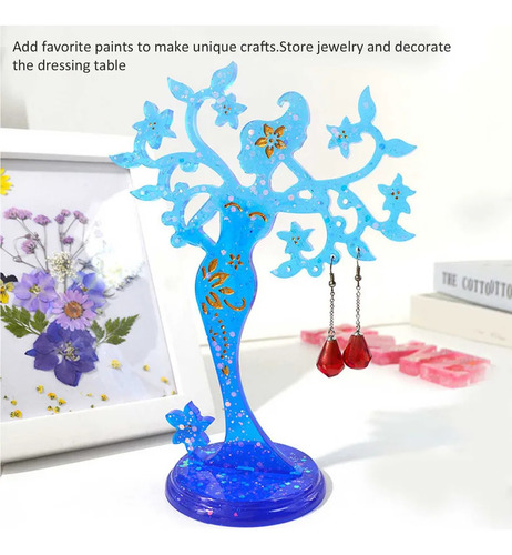 Molde De Silicona Para Joyas De Belleza, 2 Unidades, Transpa