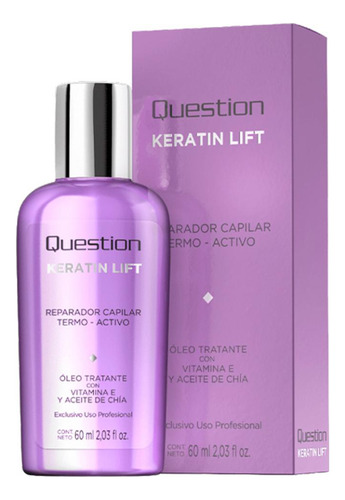 Reparador Capilar Question Oleo Keratin Lift 60ml Oferta