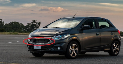 Moldura Grilla Inf Cromada Chevrolet 100% Onix Prisma 2017/