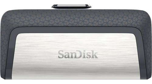 Memoria Usb Sandisk Ultra Dual Drive, 128gb, Usb C 3.0, Plat Plateado