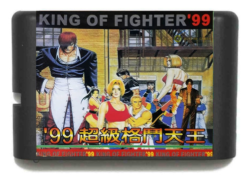 Cartucho The King Of Fighters 99 Hack | 16 Bits  -museum-